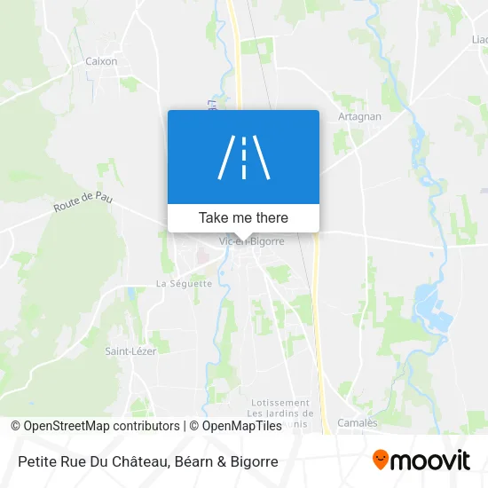 Petite Rue Du Château map
