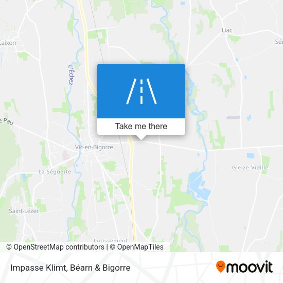 Impasse Klimt map