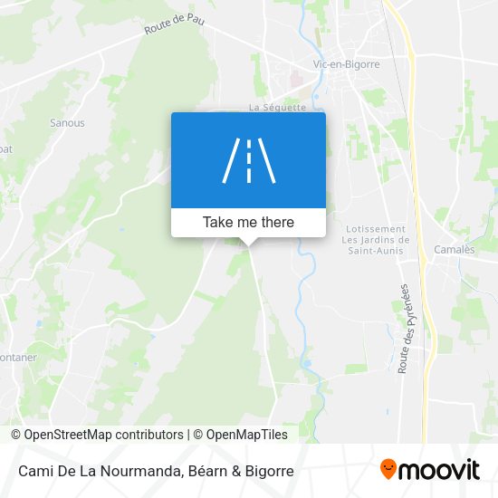Cami De La Nourmanda map