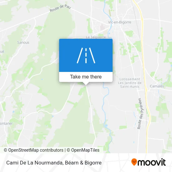 Cami De La Nourmanda map