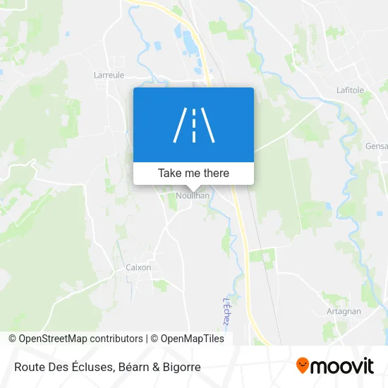 Route Des Écluses map