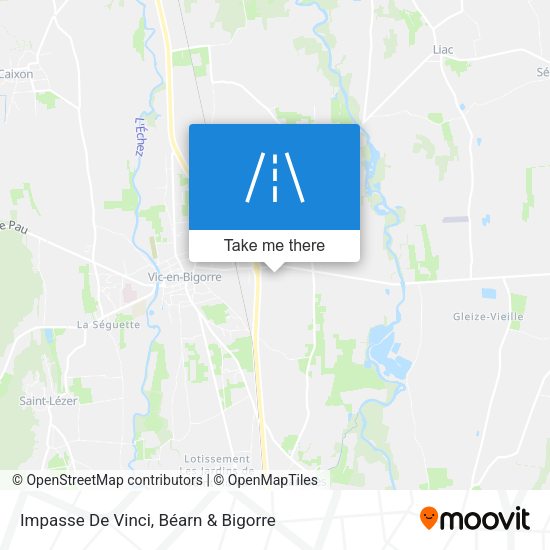 Impasse De Vinci map