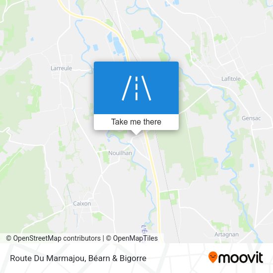 Route Du Marmajou map