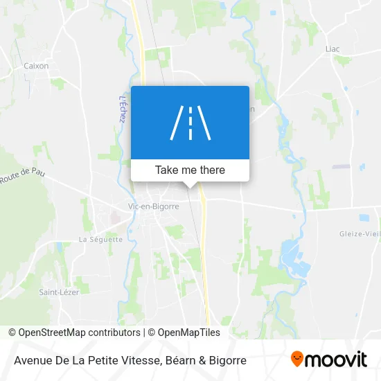 Avenue De La Petite Vitesse map