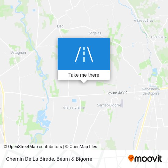 Chemin De La Birade map