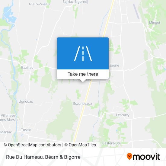 Rue Du Hameau map