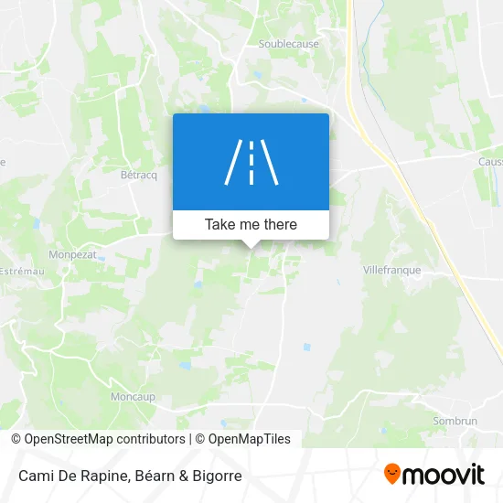 Cami De Rapine map