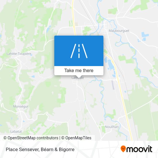 Place Sensever map