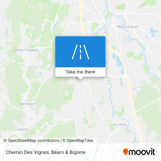 Chemin Des Vignes map
