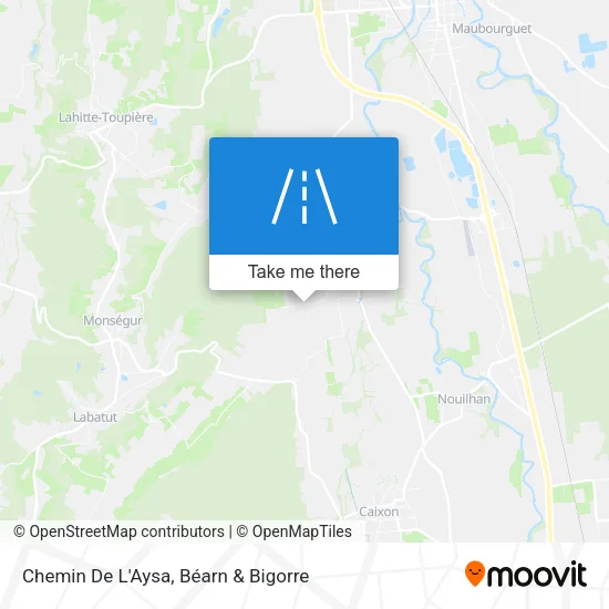 Chemin De L'Aysa map