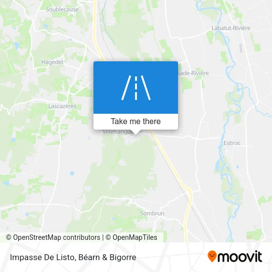 Impasse De Listo map