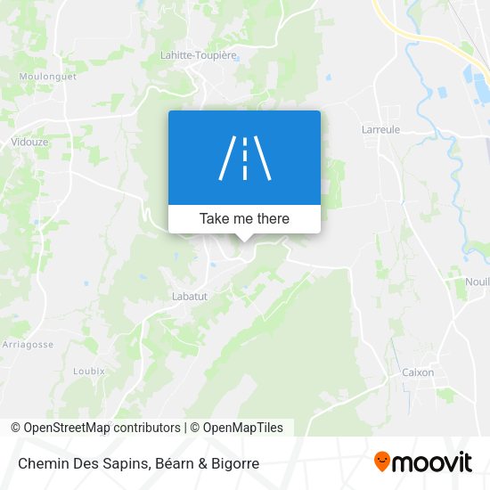 Chemin Des Sapins map