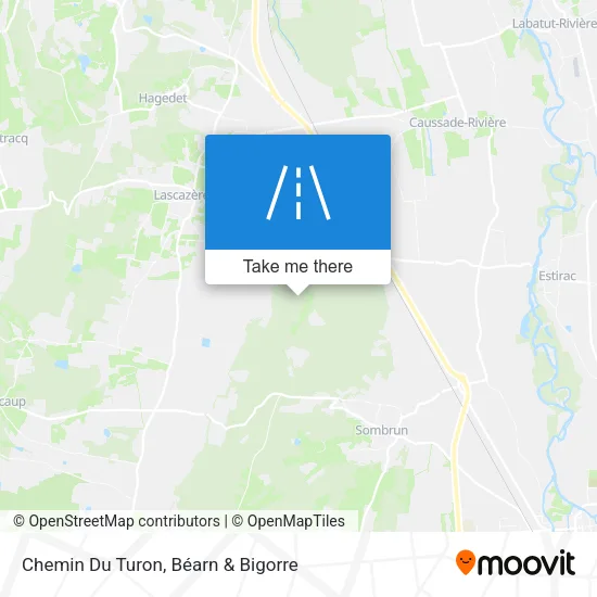 Chemin Du Turon map