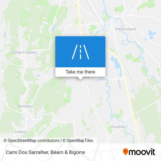 Cami Dou Sarralher map