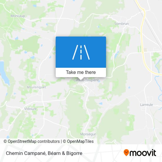 Chemin Campané map