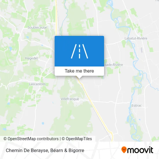 Chemin De Berayse map
