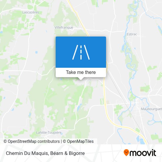 Chemin Du Maquis map
