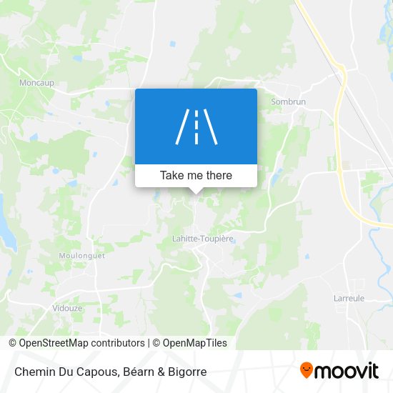 Chemin Du Capous map