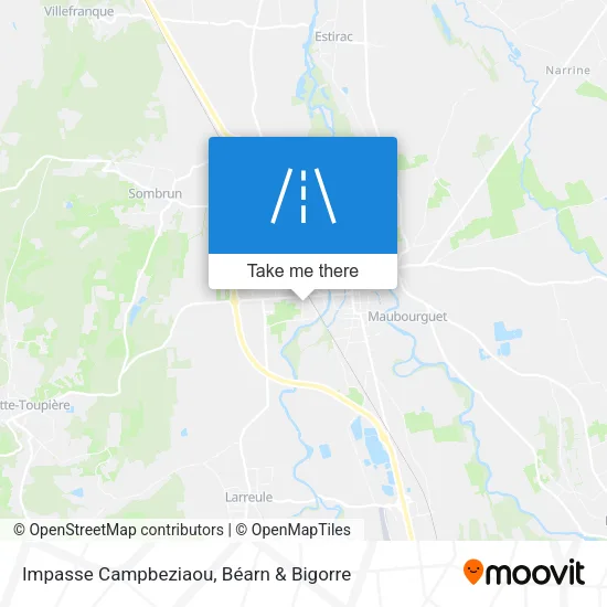 Impasse Campbeziaou map