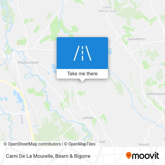 Cami De La Mourelle map