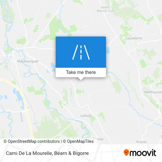 Cami De La Mourelle map
