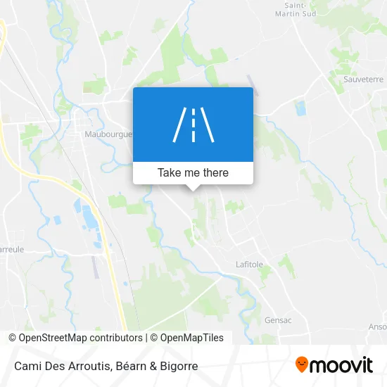 Cami Des Arroutis map