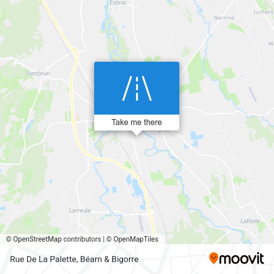 Rue De La Palette map