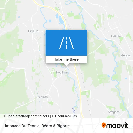 Impasse Du Tennis map