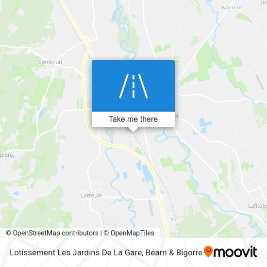 Lotissement Les Jardins De La Gare map