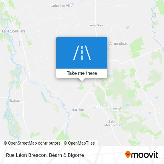 Rue Léon Brescon map