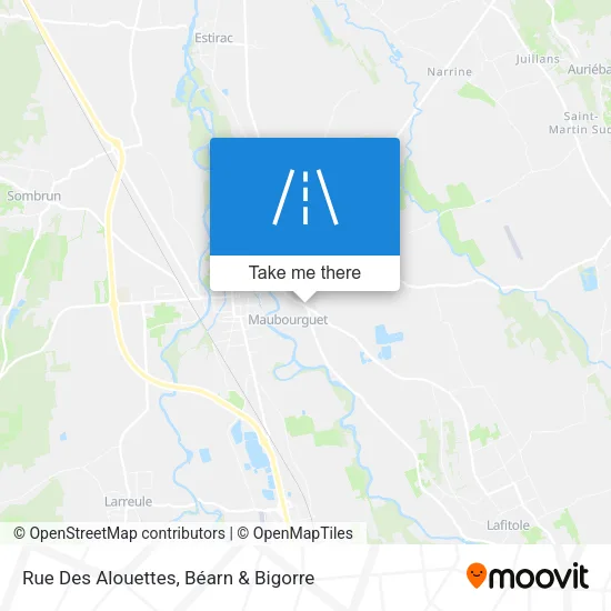 Rue Des Alouettes map