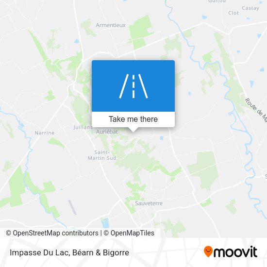 Impasse Du Lac map