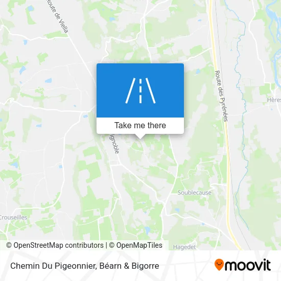 Chemin Du Pigeonnier map