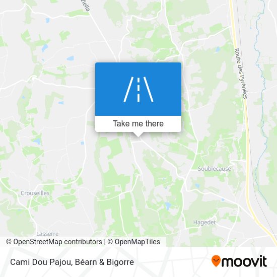 Cami Dou Pajou map