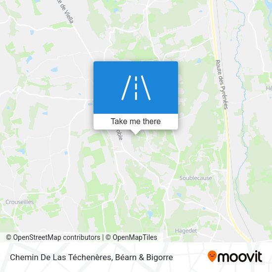Chemin De Las Téchenères map