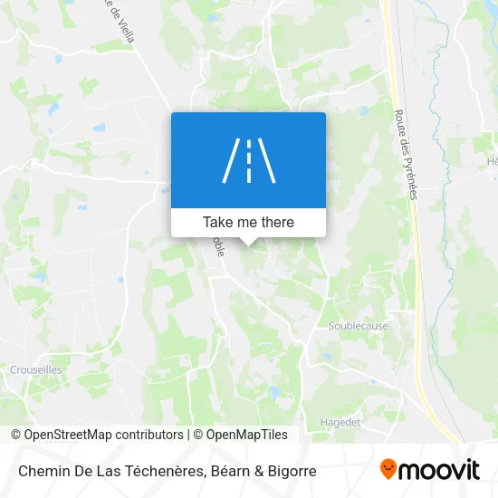 Chemin De Las Téchenères map