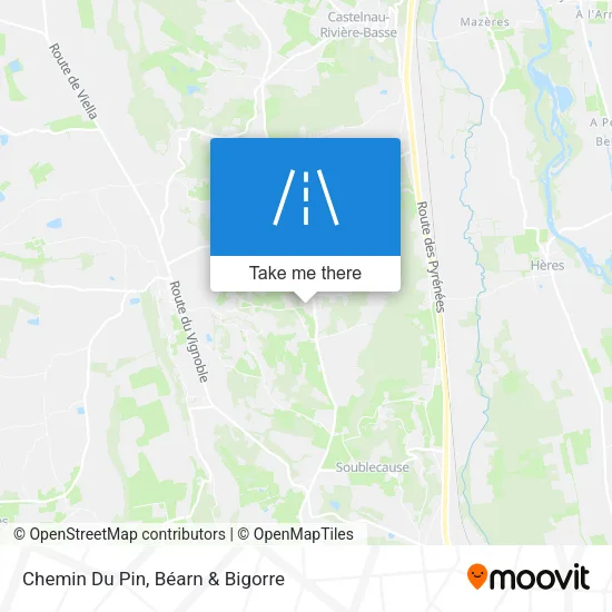 Chemin Du Pin map