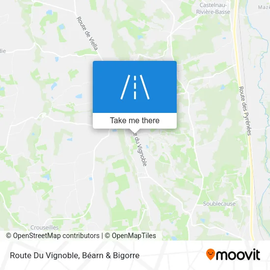 Route Du Vignoble map