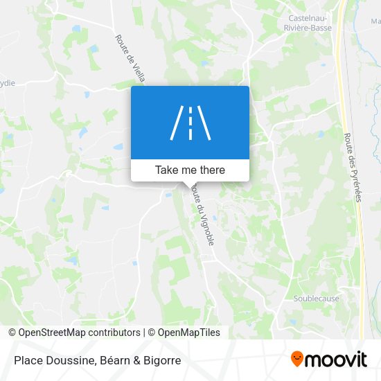 Place Doussine map