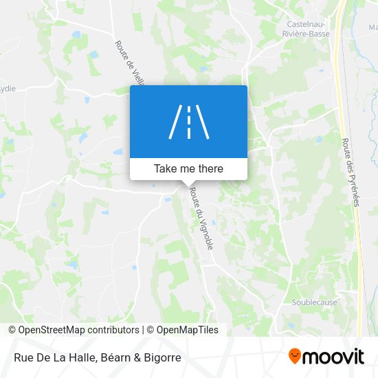 Rue De La Halle map