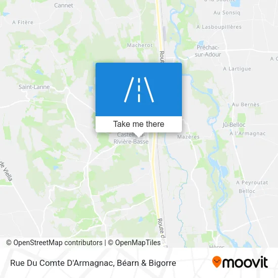 Rue Du Comte D'Armagnac map