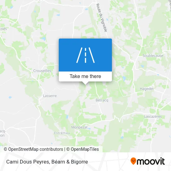 Cami Dous Peyres map