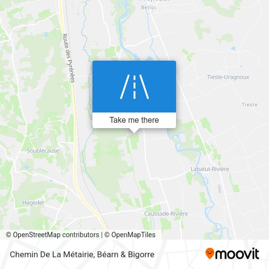 Chemin De La Métairie map