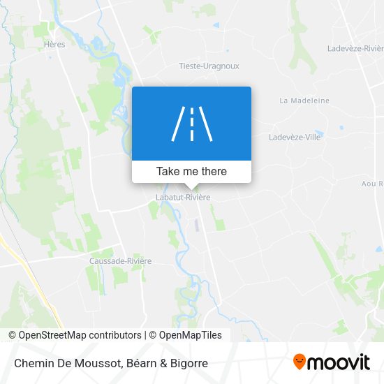 Chemin De Moussot map