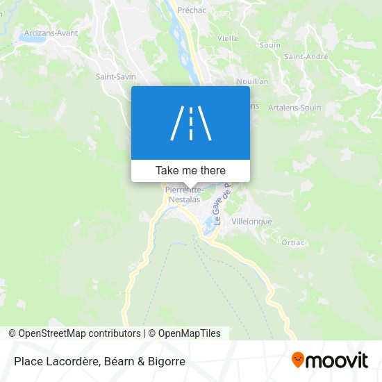 Place Lacordère map