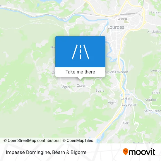 Impasse Domingine map