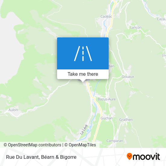 Rue Du Lavant map