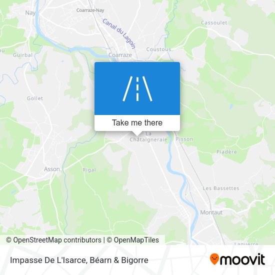 Impasse De L'Isarce map