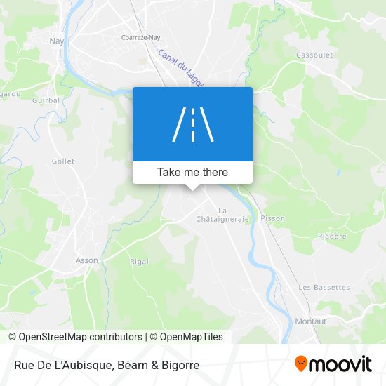 Rue De L'Aubisque map