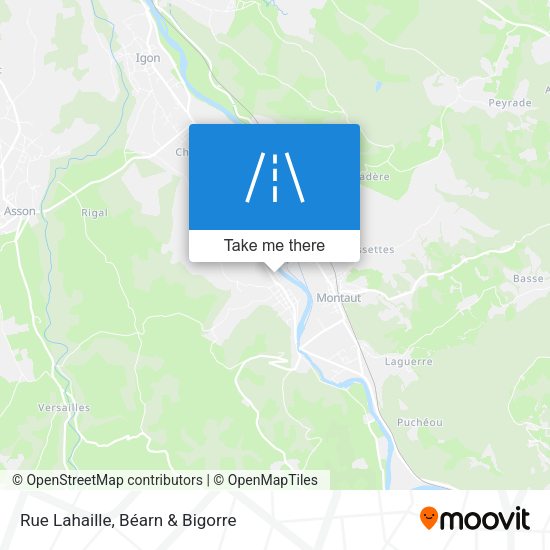 Rue Lahaille map